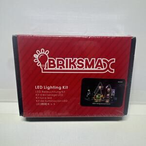 Briksmax LED Lighting Christmas Gingerbread House Light Up Your Building Set